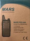 Mars PRO-446 Pmr El Telsizi (Tekli Paket)