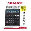 Sharp EL-CC12GP 12 Hane İşlem Kontrollü Masaüstü Hesap Makinesi