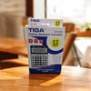 Tiga CD-2592 12 Haneli Masaüstü Hesap Makinesi Metal Yüzey Büyük Ekran Profesyonel Ofis Tipi Hesap Makinesi