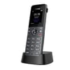 Yealink W73H Siyah Kablosuz SIP IP DECT Telefon El Terminali – HD Ses, VoIP IP Telefon, Yealink W73P Uyumlu
