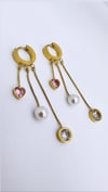 ÇELİK ÜÇLÜ SALLANTILI KÜPE