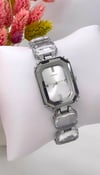 Marka Model Beyaz Silver Saat