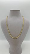 Vip 14 K 3mm Halat Kolye 50cm