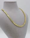 Vip 14 K Altın Kaplama Arpa Kolye 45cm