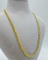 Vip 14 K Altın Kaplama Vintage Hasır Model Zincir Kolye 50cm