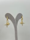 Vip 14 K Çift Yıldızlı Küpe