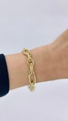 Vip 14 K Oval Samanyolu Bileklik