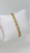 Vip 14 K Taşlı Oval Damla Model Bileklik