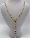 Vip 14 K Yuvarlak Colours Y Kolye