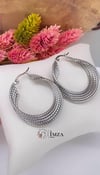 Vip Dalha Model Silver Geometrik Küpe