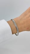 Vip Silver Balık Sırtı Bileklik