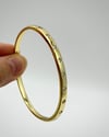 Vp 14 K Altın Kaplama Nokta Taşlı Kelepçe