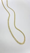 Vp 14 K İnce Ezme Gurmet Zincir Kolye 55cm