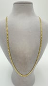 Vp 14 K İnce Ezme Gurmet Zincir Kolye 60cm