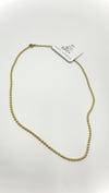 Vp 14 K İnce Top Dorika Kolye 45 Cm