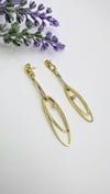 Vp 14 K Oval Halka Tasarım Küpe