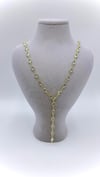 Vp 14 K Taşlı Oval Model Kolye 70cm