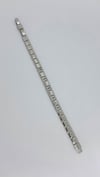 Vp Silver Taşlı Kare Model Bileklik