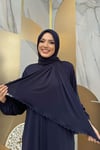 Dantel Detay Şallı Namaz Feracesi