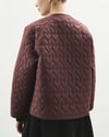 Kalp Desen Kapitone Mont-Bordo