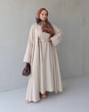 Keten Abaya Takım-Taş