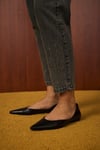 Ön Taşlı Denim Pantolon-Koyu Gri