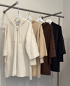 Premium Taşlı Angora Hırka-Camel