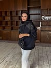 Taş Detaylı Kapişonlu Mabel Scuba Sweat-Siyah