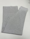 Taşlı Triko Pantolon-Gri