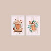 Coffee 2'li Tablo Seti