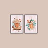 Coffee 2'li Tablo Seti