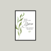 Kişiye Özel Daha Güzel Bir Yarın Tablosu – Motivasyon ve İlham Çerçeveli Tablo