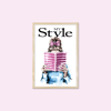 My Style - Kitap Okuyan Kız A3 Tablo