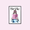 My Style - Kitap Okuyan Kız A3 Tablo