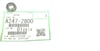 Ricoh MP 7500 Orjinal Ball Bearing 6000 7000 8000 9001 9002 9003 7503 A2472800