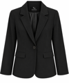 Bele Oturan Cep Kapaklı Blazer Ceket 
