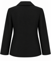 Siyah Bele Oturan Kadın Blazer Ceket