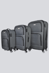V130 4 Tekerlekli Havlu Kumaş 3'lü Set