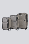 V130 4 Tekerlekli Havlu Kumaş 3'lü Set