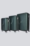 V150 ABS  V- Model Kabuk Valiz 3'lü Set
