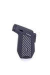 Tek Torch Pürmüz Karbon Desenli Mat Siyah Masa Tipi Puro Çakmağı PCM0687