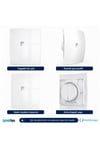 VenteuropeFresh BD 100 Kapaklı Banyo WC Aspiratör Fanı 10 cm Sessiz Havalandırma Fanı 100 mm