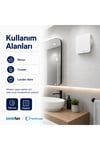 VenteuropeJOY 150 BD (210m³/h) Banyo ve Tuvalet Aspiratörü Banyo Fanı (Klapeli)