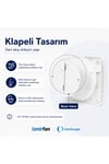 VenteuropeJOY 150 BD (210m³/h) Banyo ve Tuvalet Aspiratörü Banyo Fanı (Klapeli)
