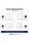 VenteuropeJOY 150 BD (210m³/h) Banyo ve Tuvalet Aspiratörü Banyo Fanı (Klapeli)
