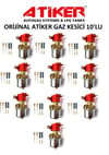 ATİKER GAZ KESİCİ 10'LU SET