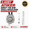 Lpg Sıralı Beyin RegülatörATİKERAtiker Sr07 110 kW Sıralı Regulatör 5 Adet