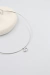 Choker kolye silver