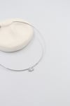 choker kolye silver