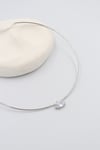 Choker kolye silver